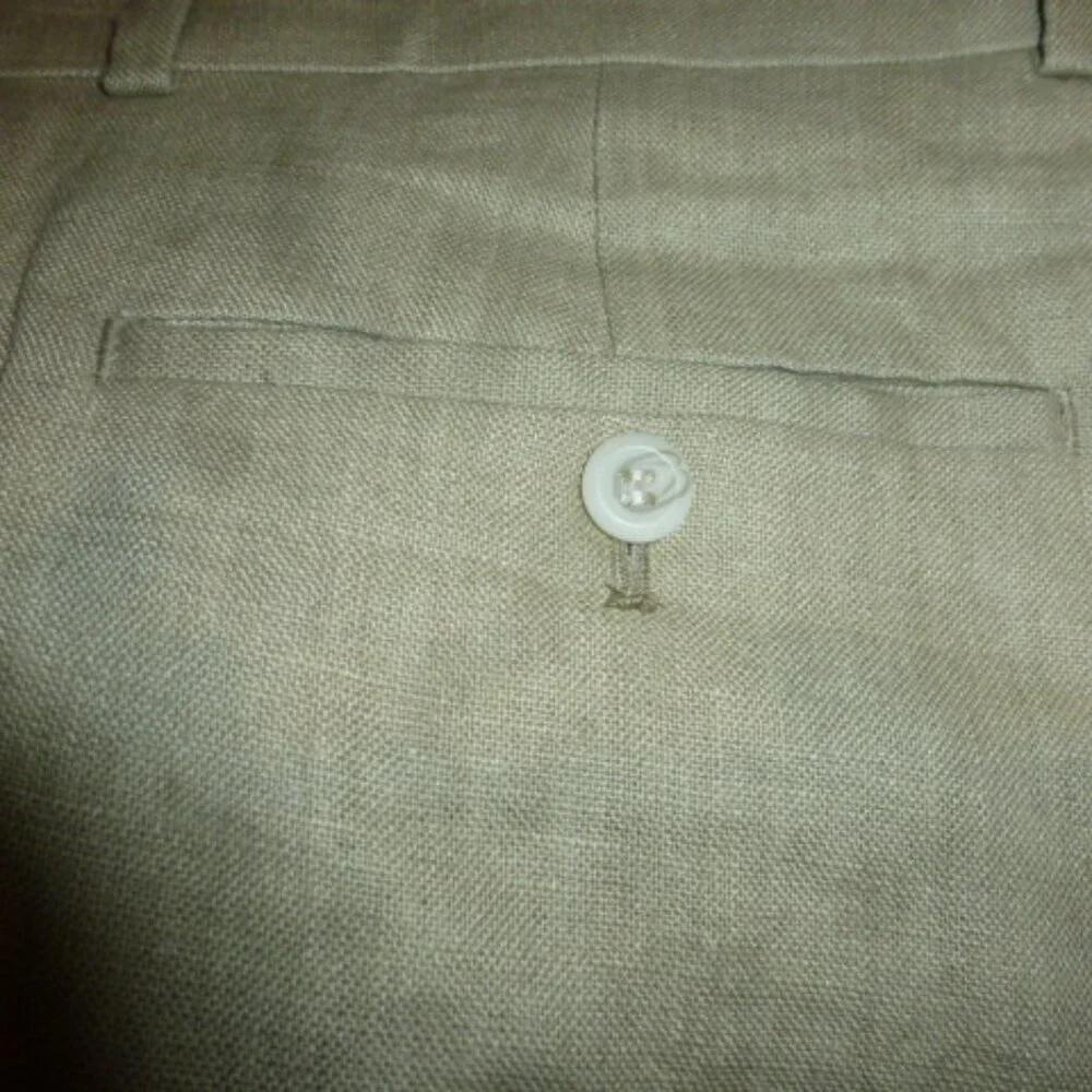 HH Modern Men’s Linen Dress Pants | Size 36x30 | NWT | Pleated | Relaxed Fit